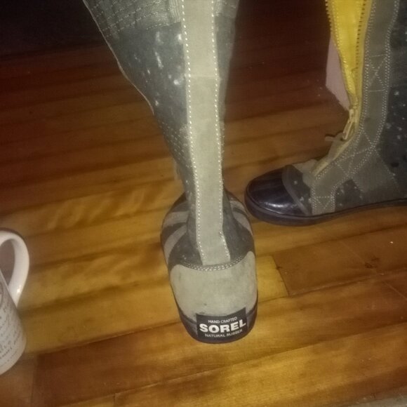 Sorel Boots Suede and Wool - Picture 3 of 8